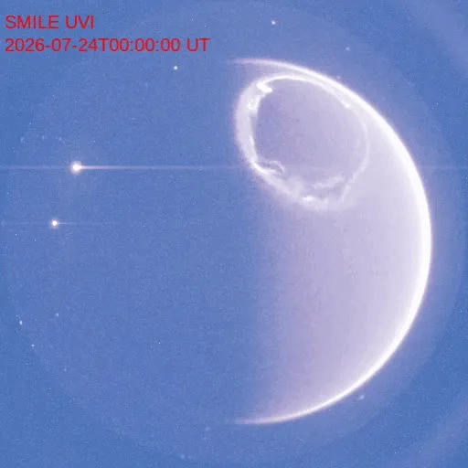 SMILE uzaydan kutup ışığı halkasının tamamını ilk kez gösterdi