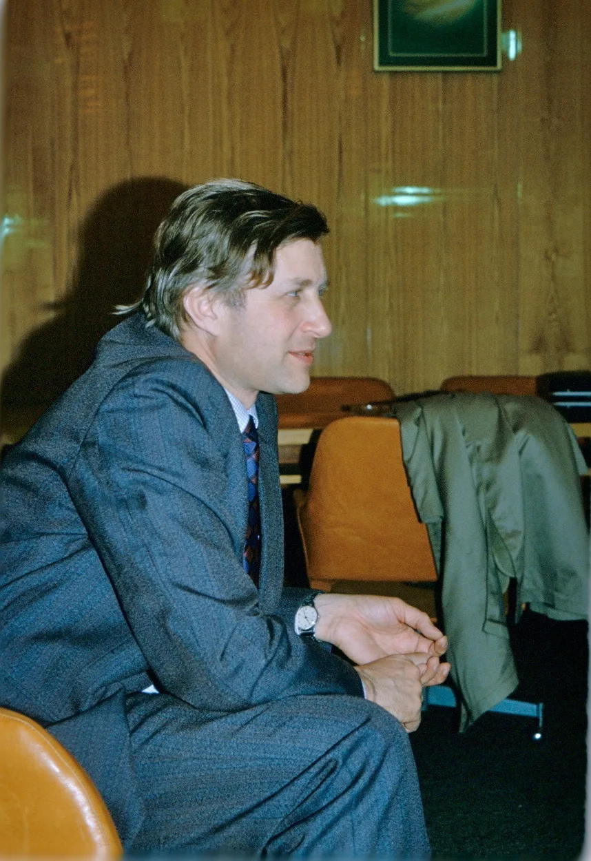 Nikolai Kardaşev, Moskova, Aralık 1980. Enerji tüketimine dayanan uygarlık sınıflamasını 1964'te önerdi.