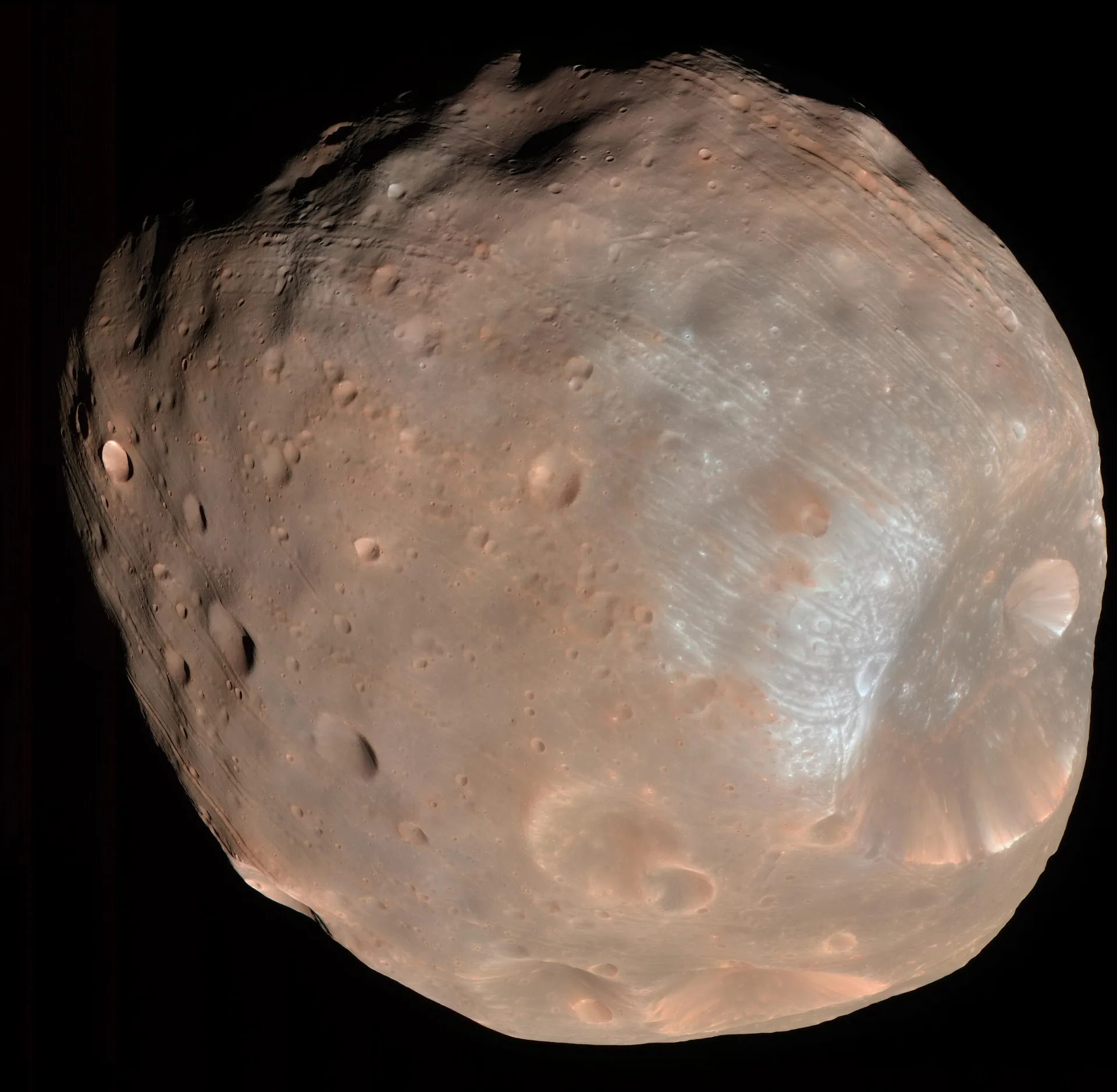 Mars'ın uyduları Phobos ve Deimos