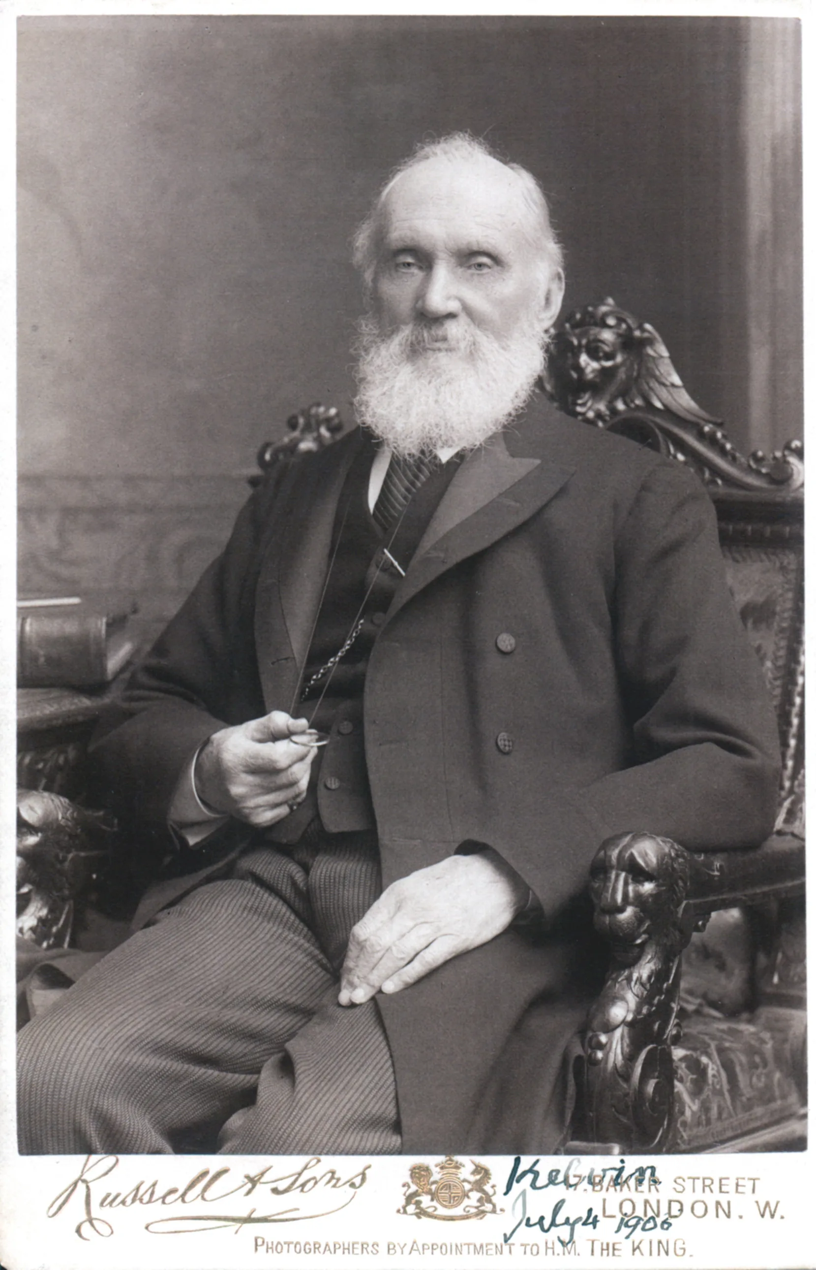William Thomson (Lord Kelvin, 1824-1907). Termodinamiğin ikinci yasasını 1852'de evrenin bütününe genelleştirdi.