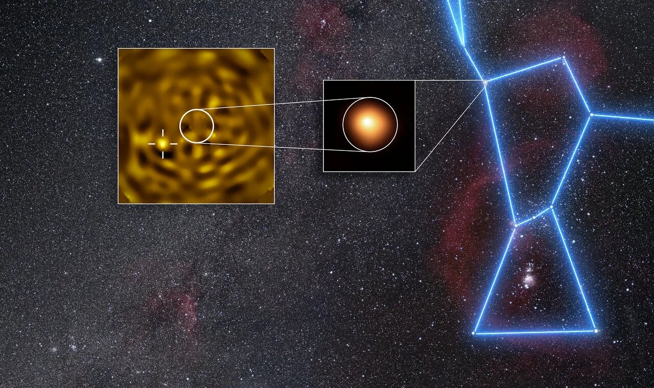 Betelgeuse'in yoldaşı bulundu: Betelgeuse B görüntülendi