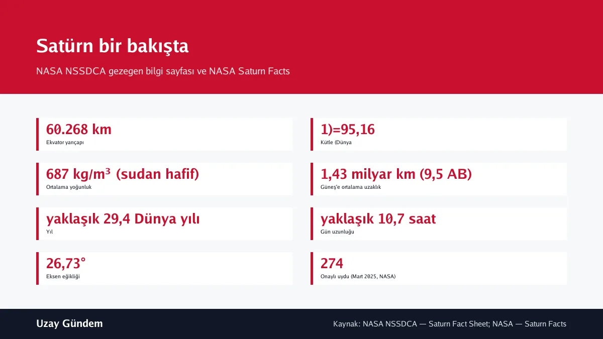 Satürn bir bakışta