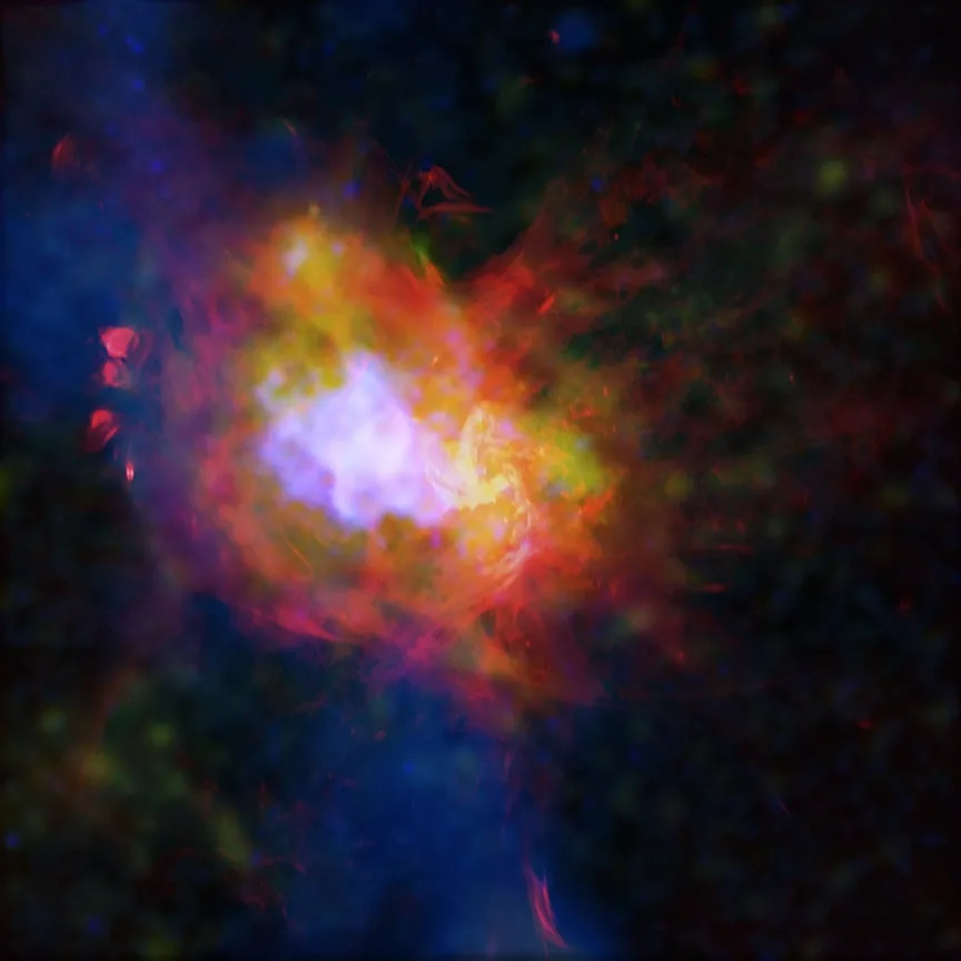 Chandra, Samanyolu'nun merkezindeki süpernova kalıntısını haritaladı