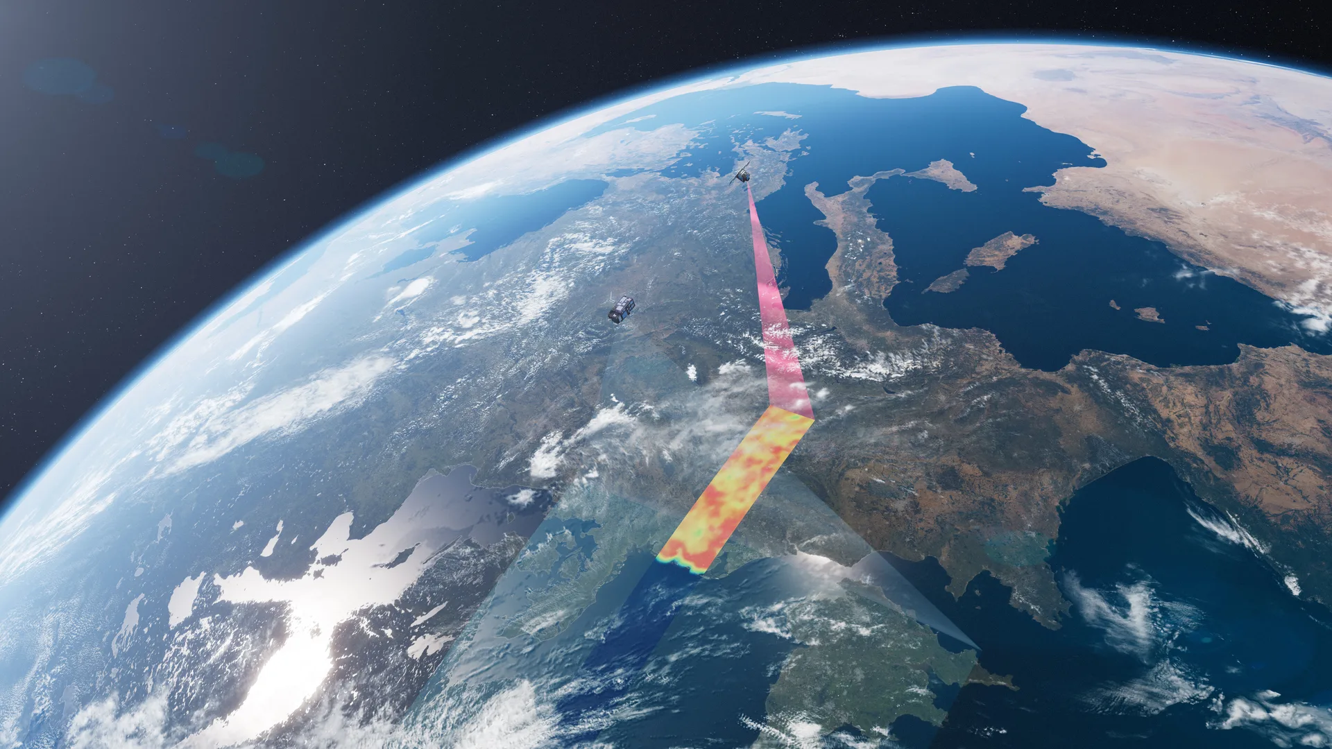 Sentinel-3C ilk görüntülerini gönderdi: İtalya, Arktik ve Karayipler