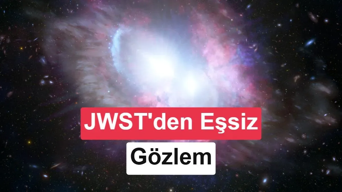 Webb, Erken Evrende Tek Bir Deve Dönüşmek Üzere Olan Altı Galaksiyi Görüntüledi